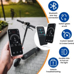 X6 Escooter 500W Motor (Peak Power) - Image 3