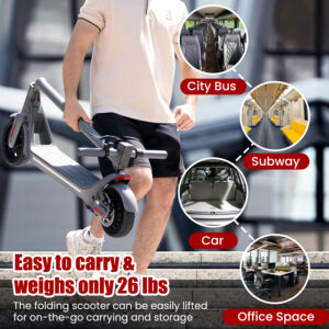 X7 Electric Scooter 350W Motor ( Peak Power 500W) - 图片 5