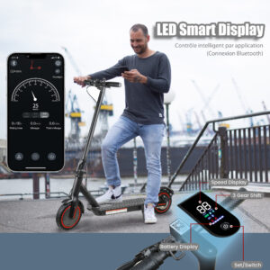 X7 Electric Scooter 350W Motor ( Peak Power 500W) - 图片 6