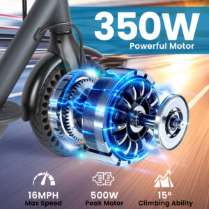 X8 Electric Scooter 350W Motor ( Peak Power 500W) - 图片 3